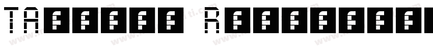 TA-j_gu Regular字体转换